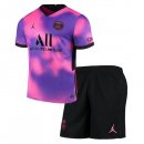 Paris Saint Germain Set completi Bambino Maglia Calcio Terza 2020-21