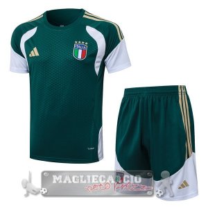 Formazione Set Completo Italia 2026 Verde Bianco