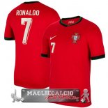 NO.7 Ronaldo Thailandia Home Maglia Calcio Portogallo 2024