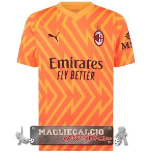 Thailandia Maglia Calcio Portiere AC Milan 2023-24 Arancione