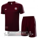 Set Completo Formazione Maglia Bayern Monaco 2025 2026 Borgogna