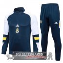 Real Madrid Insieme Complet Blu Bianco Giallo Felpa Da Allenamento 2023-24