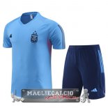 Formazione Bambino Set Completo Maglia Argentina 2023 Blu