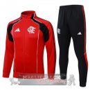 Set Completo Lunga Zip Giacca Flamengo 2025 2026
