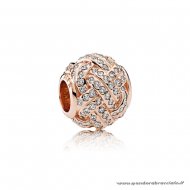 Pandora Italia Nodo D'Amore Scintillante Charm Pandora Rose Chiaro Cz Net