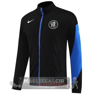 Lunga Zip Giacca Chelsea 2025 2026 Nero Blu
