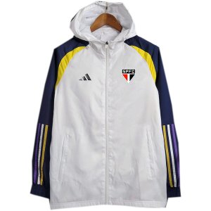 Sao Paulo Bianco Blu Giallo Giacca a vento 2023-24