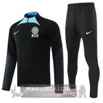 Inter Milan Insieme Completo Nero Giacca 2022-23