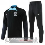 Inter Milan Insieme Completo Nero Giacca 2022-23