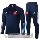 Ajax Insieme Completo Blu Giacca 2020-21