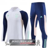 Ajax Insieme Completo Bianco Blu Navy Rosa Bambino Giacca 2023-24