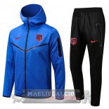 Atletico Madrid Insieme Completo Blu Nero Giacca 2022-23