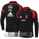 Felpa Allenamento Formazione AC Milan 2004 2005 Nero