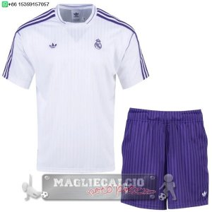 speciale Set Completo Bambino Real Madrid 2025 2026 Bianco Purpureo