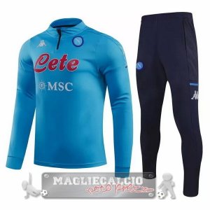 Napoli Insieme Completo Blu Giacca 2020-21