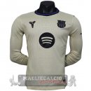 Away Giocatori Manga Larga Barcelona 2025 2026