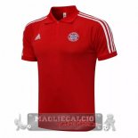 Bayern Munchen Rosso Maglia POLO 2021-22