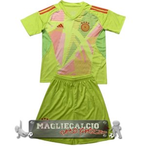 Maglia Calcio Set Completo Uomo Alemania Portiere 2024 Amarillo