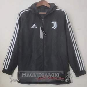 Juventus Nero Giacca A Vento 2022-23
