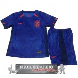 Estados Unidos Set Completo Bambino Maglia Calcio Away 2023-24