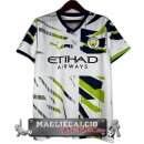 Tailandia Speciale Maglia Calcio Manchester City 2023-24 Bianco Verde