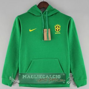 Brasile Verde Felpe Con Capucha 2022