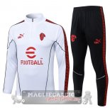 Set Completo Felpa Allenamento AC Milan 2025 2026