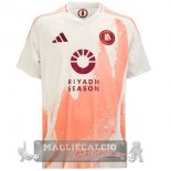 Thailandia Away Maglia As Roma 2024 2025 Bianco