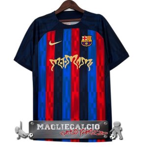 Tailandia Speciale Maglia Calcio Barcellona 2023-24 Blu Rosso