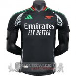 Away Giocatori Maglia Arsenal 2024 2025 Nero