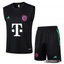Formazione Senza Maniche Set Completo Bayern Monaco 2023-24 Negro