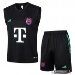 Formazione Senza Maniche Set Completo Bayern Monaco 2023-24 Negro