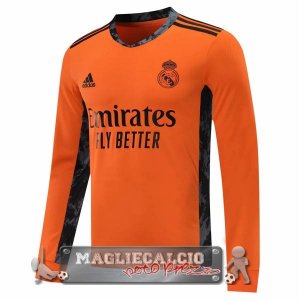 Away Manica lunga Maglia Calcio Real Madrid 2020-21