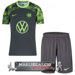 VfL Wolfsburg Set Completo Bambino Maglia Calcio Away 2023-24