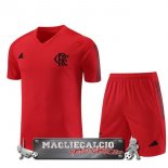 Flamengo Set Completo Bambino Formazione 2023-24 Rosso