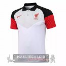 Liverpool Grigio Bianco Maglia POLO 2021-22