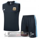 Formazione Senza Maniche Set Completo Argentina 2026 Grigio Navy