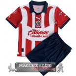 Guadalajara Set Completo Bambino Maglia Calcio Home 2023-24