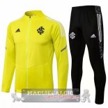 Internacional Insieme Completo Giallo Nero Giacca 2021-22