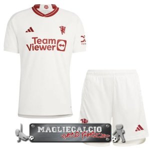 Manchester United Bambino Maglia Calcio Terza 2023-24