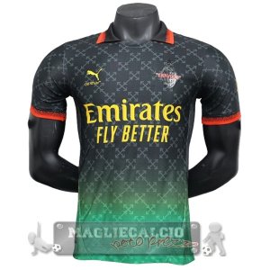 Fourth Giocatori Maglia Calcio AC Milan 2024 2025 Verde Nero
