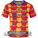 Thailandia Pre partita Maglia Calcio Barcelona 2024-25 Arancione