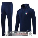 Italia Insieme Completo Blu Navy Giacca Con Capucha 2021