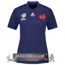 Home Donna Rugby Maglia Calcio Francia Coppa Del Mondo Di 2023