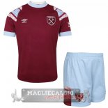 West Ham United Set Completo Bambino Maglia Calcio Home 2022-23