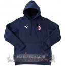 Felpe Con Cappuccio AC Milan 2025 2026 Blu I Navy