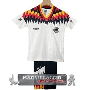 Germania Retro Set Completo Bambino Maglia Calcio Home 1994