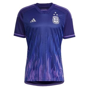 Tailandia Away Maglia Calcio Argentina 3 Stars Coppa Del Mondo 2022