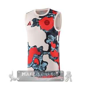 Formazione Senza Maniche Maglia Bayern Monaco 2025 2026 Giallo Rosso