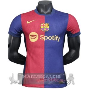 Home Giocatori Maglia Barcelona 2024 2025 Blu Rosso